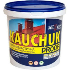 Краска высокоэластичная KAUCHUK графит RAL 7024 1л (1,1кг) Арт.857633
