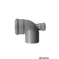 КИУ Колено 110х90 с отводом 50х67 Арт.007133