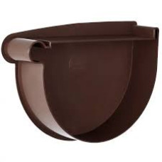 Водостік Заглушка лійки Лів. 130 коричневий Арт.28300