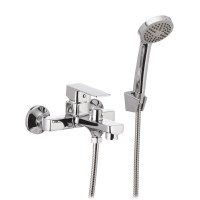 Смеситель для ванной MIXXUS FINIO 009 EURO литой хром MI1614 Арт.13267