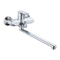 Змішувач для ванної MIXXUS NOBEL 006 EURO довгий гусак хром MI1603 Арт.13280