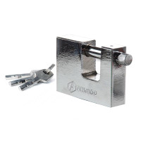Замок навісний Extra П-подібний 70х50х18мм дисковий AURORA  Арт.840045
