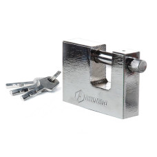Замок навісний Extra П-подібний 86х54х18мм дисковий AURORA  Арт.840047