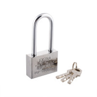 Замок навесной Extra. длинная ручка 52х36х17мм AURORA Арт.840037