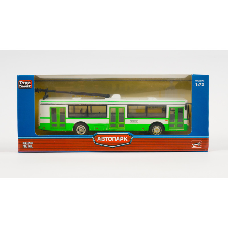 Троллейбус 6407B "Автопарк" 1:72  металлический