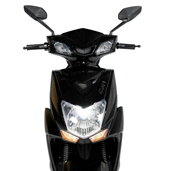 Електроскутер ATLAS Falcon Box 2000W Lithium Black(3193)