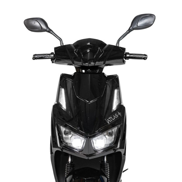 Електроскутер ATLAS Tiger Box Plus 2000W Black(3121)