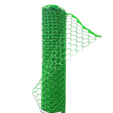 Сетка Клевер изгородь ПВХ пластиковая зеленая 30х30мм (1.5х20м) Арт.995393