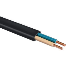 Кабель ВВГнг-LS 2*4 чорний Арт.001688