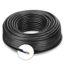 Кабель ВВГнг-LS 2*6 чорний Арт.013280