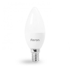 Светодиодная лампа Feron LB-197 свеча 7Вт E27 4000K Арт.25808