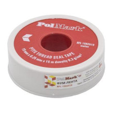 Фум стрічка Polmark PROFI PTFE 15х0,25ммх19 Арт.54339