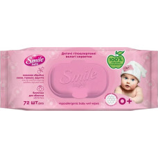 Серветки вологі Baby з клапаном 72шт Арт.004517