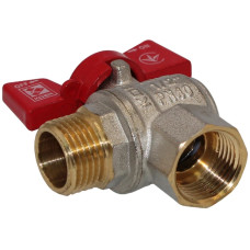 Кран кульовий PN40 DN15 1/2 KOER бабочка Арт.00013622