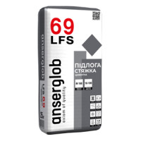 Ансерглоб LFS-69 Стяжка цементна для підлоги 10-100 мм 25кг Арт.281063