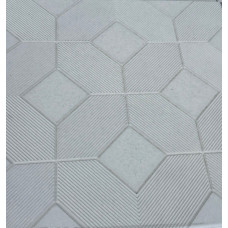 Плитка тротуарная КАШТАН 50*50*3,5мм (0,16м2/1шт) серая Арт.000696