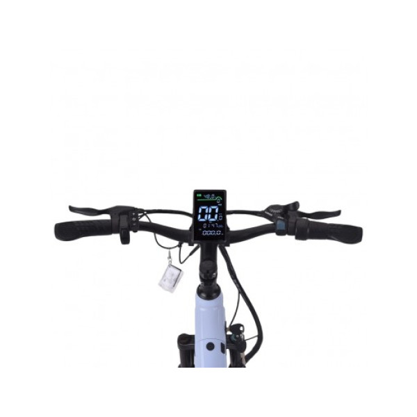Велосипед с электромотором 48V/500W/12,5Ah голубой SPARK E-CITY EASY WAY Арт.239958