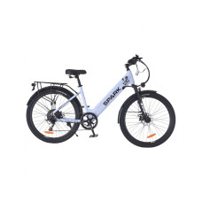 Велосипед с электромотором 48V/500W/12,5Ah голубой SPARK E-CITY EASY WAY Арт.239958