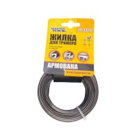 Ліска для тримера 2.0мм*15 Master TOOL Арт.003347