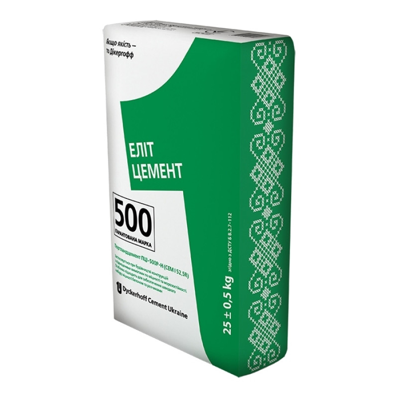 Цемент ПЦ I 500 Dyckerhoff 25кг Арт.003093