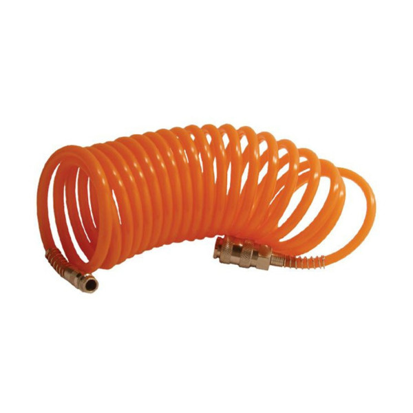 Шланг спиральный с быстроразъемным соединением 10м INTERTOOL Арт.PT-1704