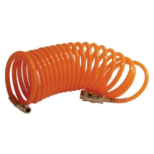 Шланг спиральный с быстроразъемным соединением 15м INTERTOOL Арт.PT-1702