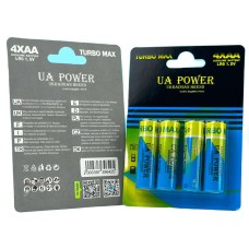 Батарейка UA Power Turbo Max Alkaline LR6 4 пальчиковая Арт.41033