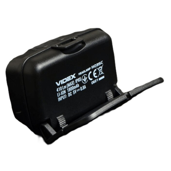 Фонарь LED Налобный 410L Li-ion 1800mAh VIDEX Арт.1016