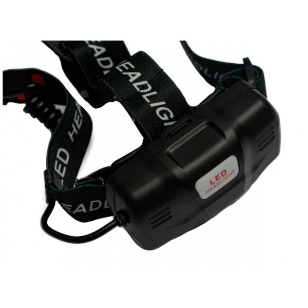 Фонарь LED Налобный 4W IP44, 4 режима работы LUXEL Арт.TR-06