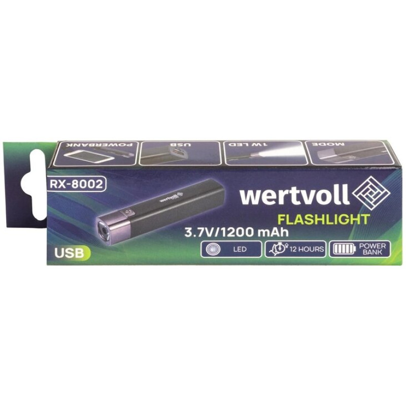 Ліхтар WERTVOLL RX-8002 Арт.RX-8002