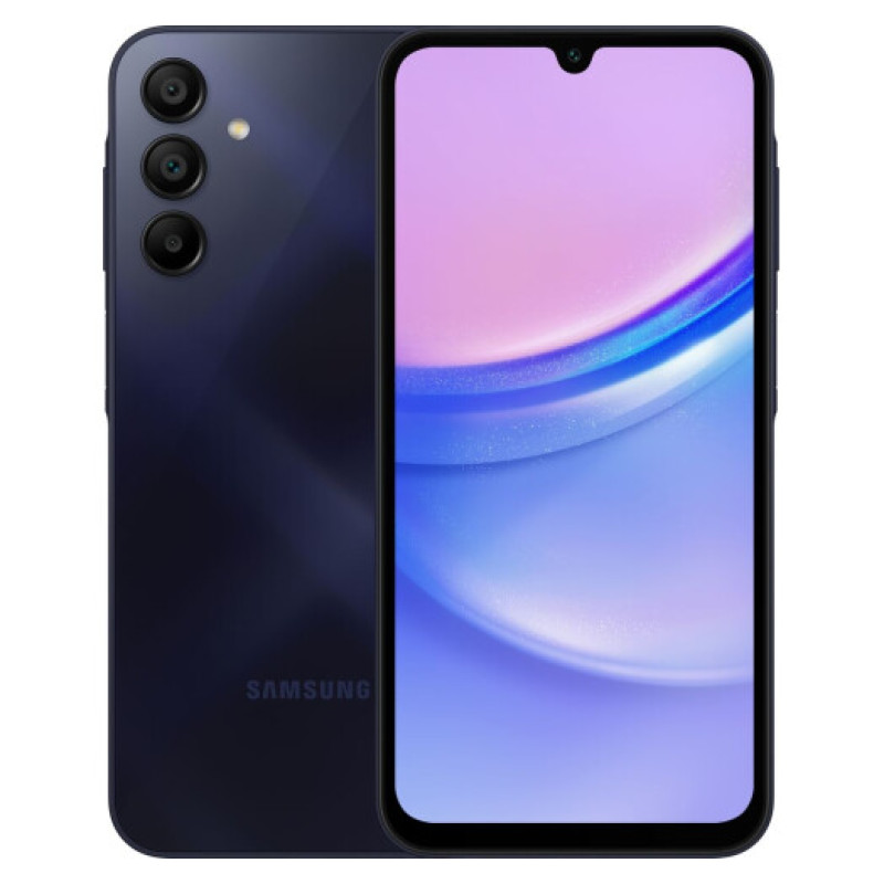Смартфон Samsung Galaxy A15 LTE 4/128Gb Black Арт.SM-A155FZKDEUC