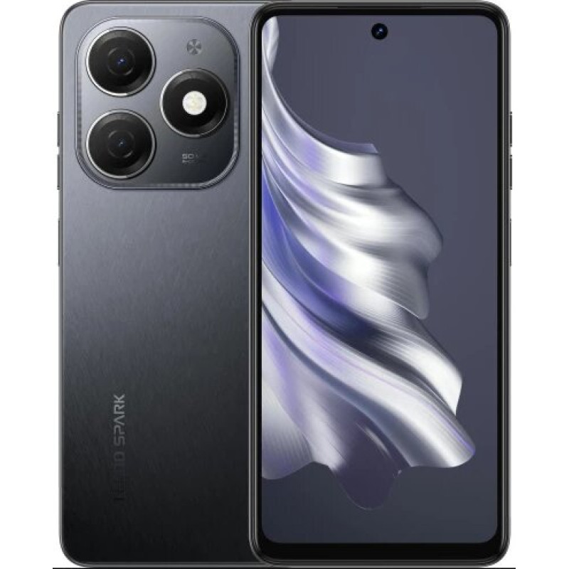 Смартфон Tecno KJ5n Spark 20 8/256Gb Gravity Black Арт.4894947011597