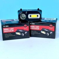 Фонарик налобный BL 1801A/1804A COB XPE + аккумулятор 18650 Арт.28894