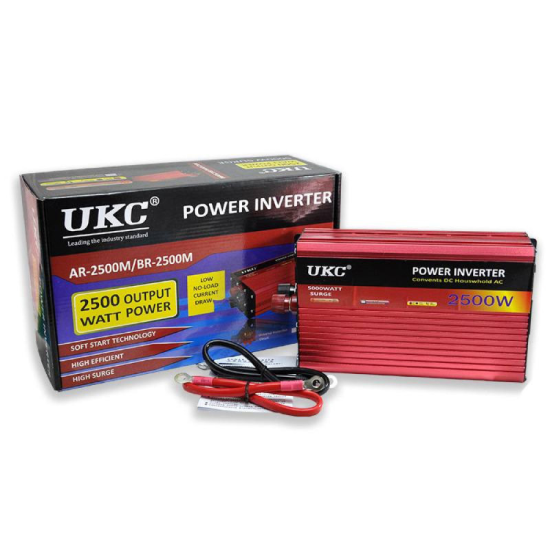 Перетворювач напруги/інвертор 12/220V AC/DC 2500W 12V SSK Арт.36242
