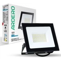 Прожектор светодиодный Ardero LL-1050ARD 50W 4500Lm 6500К черный Арт.005533