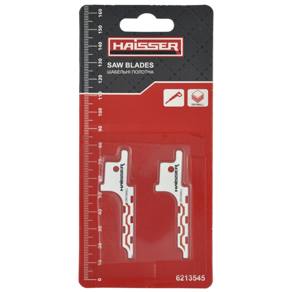 Сабельные полотна по гипсокартону 63мм н-р 2шт HAISSER Арт.6213545