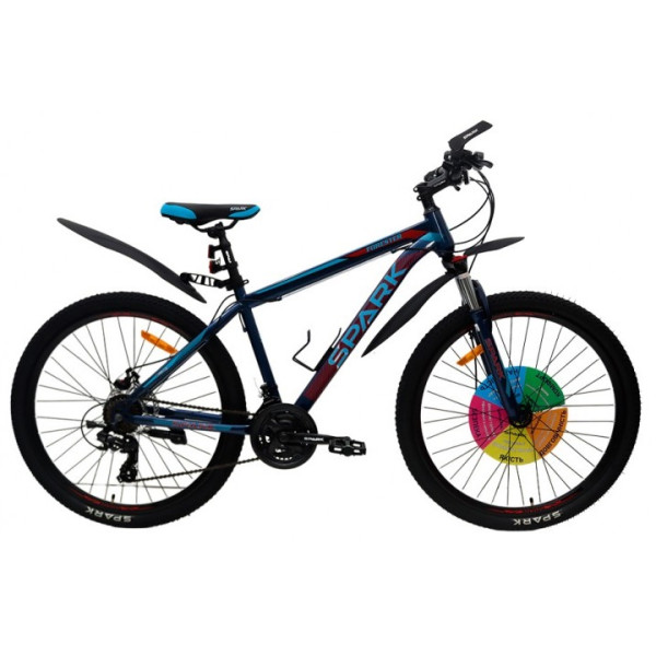 Велосипед SPARK FORESTER 2.0 27.5" ст17"ам лок-аут диск вівід світло-сірий Арт.198083