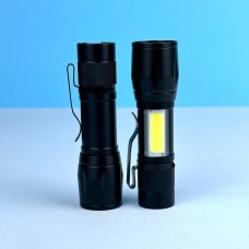 Фонарик 513-WP COB+XPE LED USB встроенный аккумулятор Арт.36930