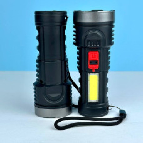 Фонарик L-822-WP Battery indicator functional USB встроенный аккумулятор Арт.36923