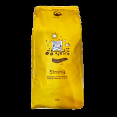 Кава у зернах "Gusto strong" 100% Робуста жовта 1кг(GS1)