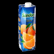 Сік SANDORA Апельсиновий 100% 0,95л(TCM74)