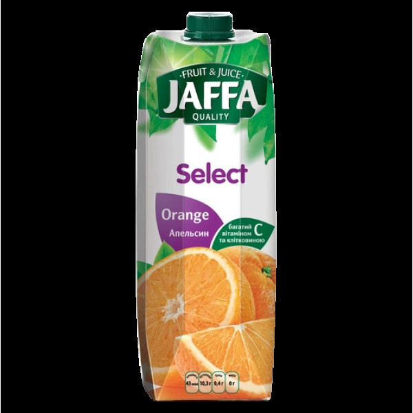Сік JAFFA Апельсиновий нектар 0,95л(TCM79)