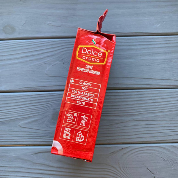 Кава натуральна молота Dolce aroma 250гр