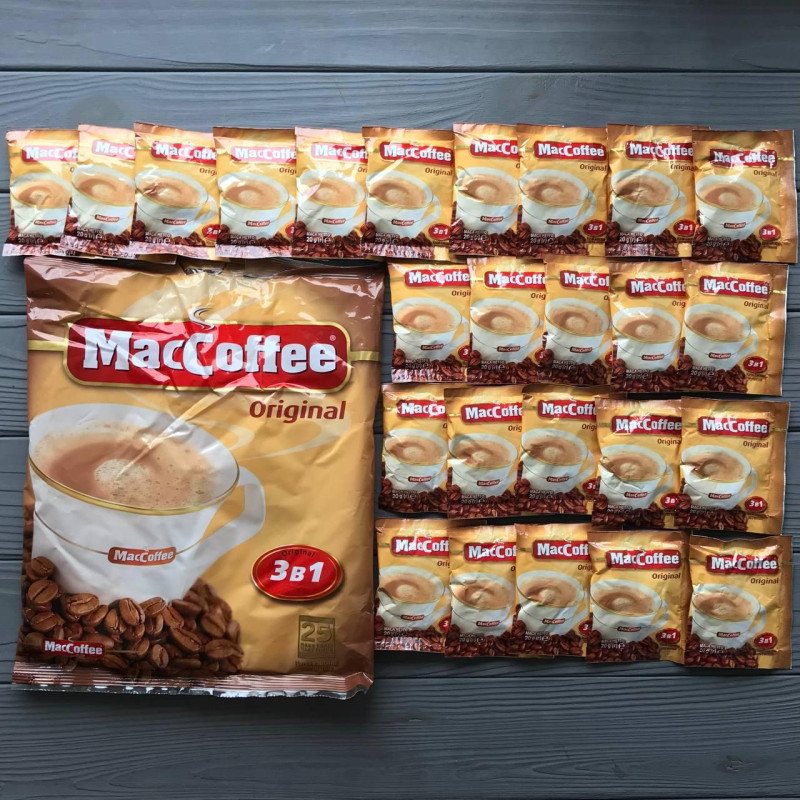 Кава Maccoffee оригінал (100/25шт/уп)