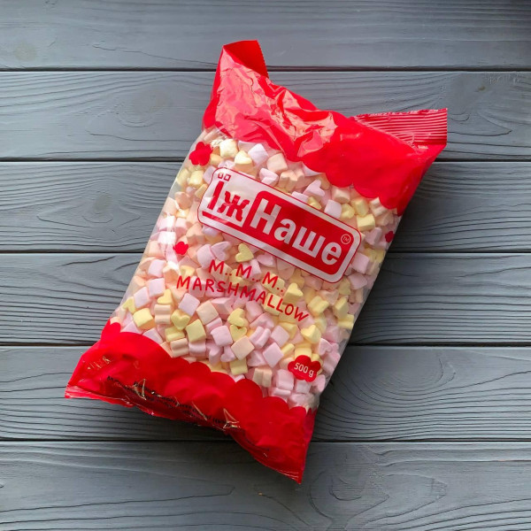 Маршмелоу цветной 500 гр "Ешь наше"
