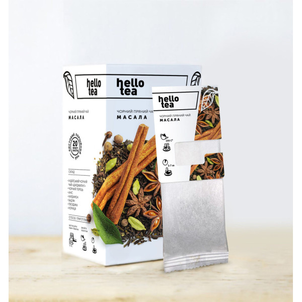 Чай Hello Tea "Массала" (уп/20пак)
