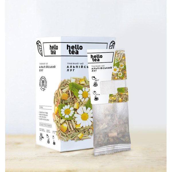 Чай Hello Tea "Альпійський луг" (уп/20пак)
