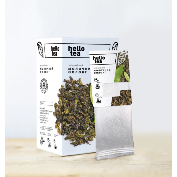 Чай Hello Tea "Молочний Оолонг" (уп/20пак)