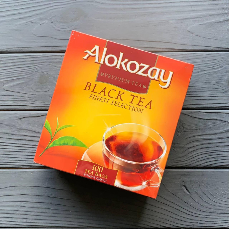 Чай Alokozay чорний 100 пак