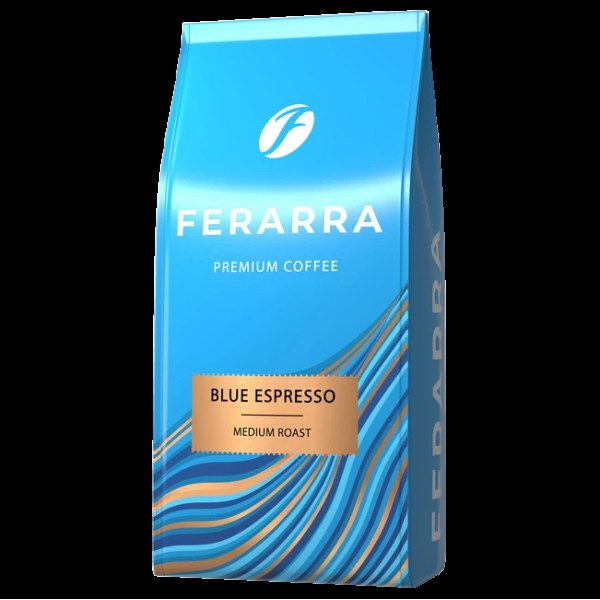 Кава в зернах Ferarra рабуста Blue espresso 1кг(GFR1)